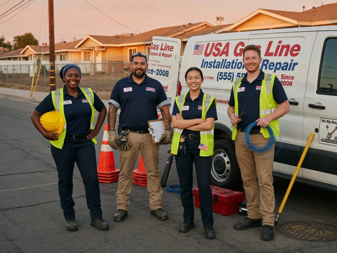 Gas Line Installation company in Fisher, AR